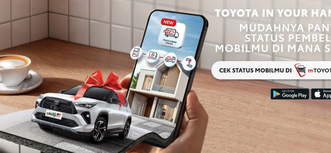 mTOYOTA Hadir Kembali dengan Tampilan dan Fitur-fitur yang Lebih Seru, Akses Semua Layanan Toyota dengan Cepat, Mudah, dan Praktis